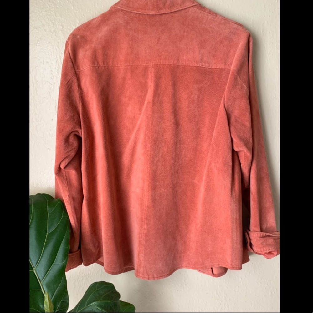 Vintage Pendleton 100% Leather Button Down - Picture 4 of 4